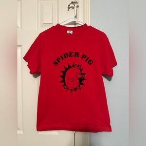 Matt Groening Simpsons Spider Pig T-Shirt 2007 Fox Large